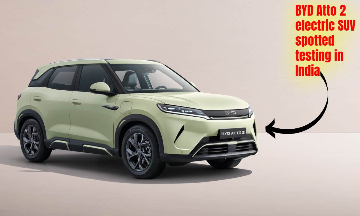 BYD Atto 2 electric front and side view