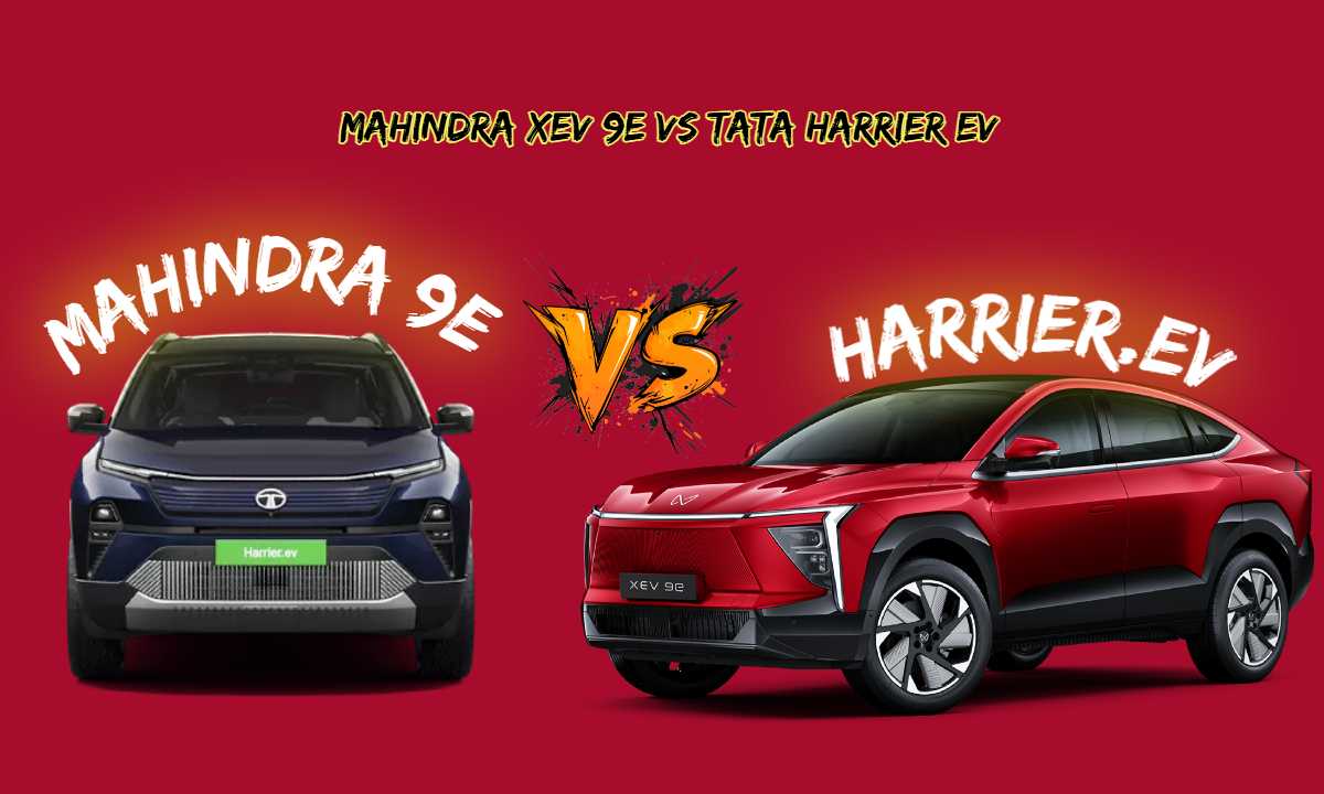 mahindra be6 vs harrier ev