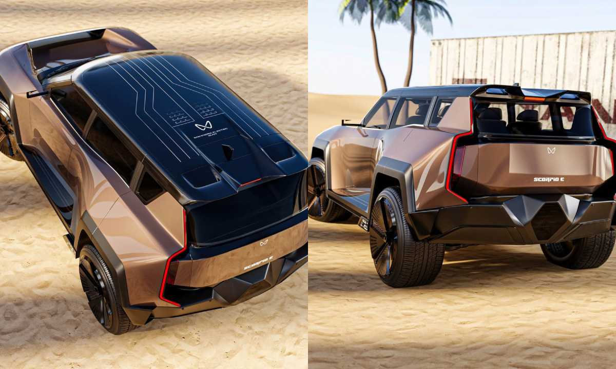 two sides concept images of scorpio n