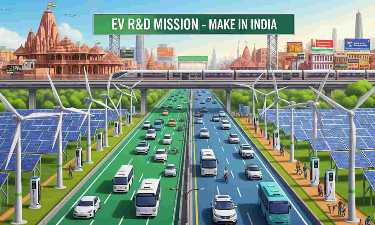 Govt Shortlists 18 R&D Projects to Boost Local EV Parts Manufacturing