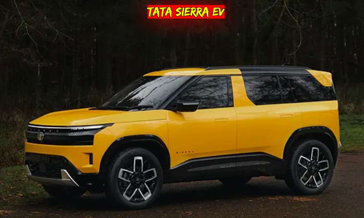 tata sierra ev front 