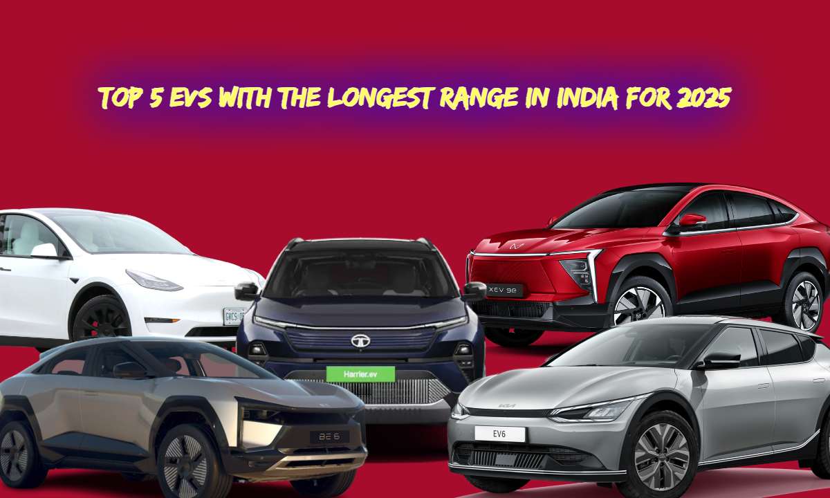 Top 5 EVs IN INDIA